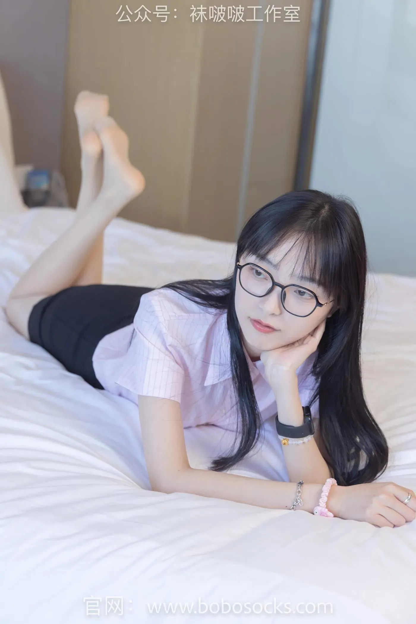 [BoBoSocks袜啵啵]NO.106 稚予-高跟鞋、肉丝 [140P]插图8